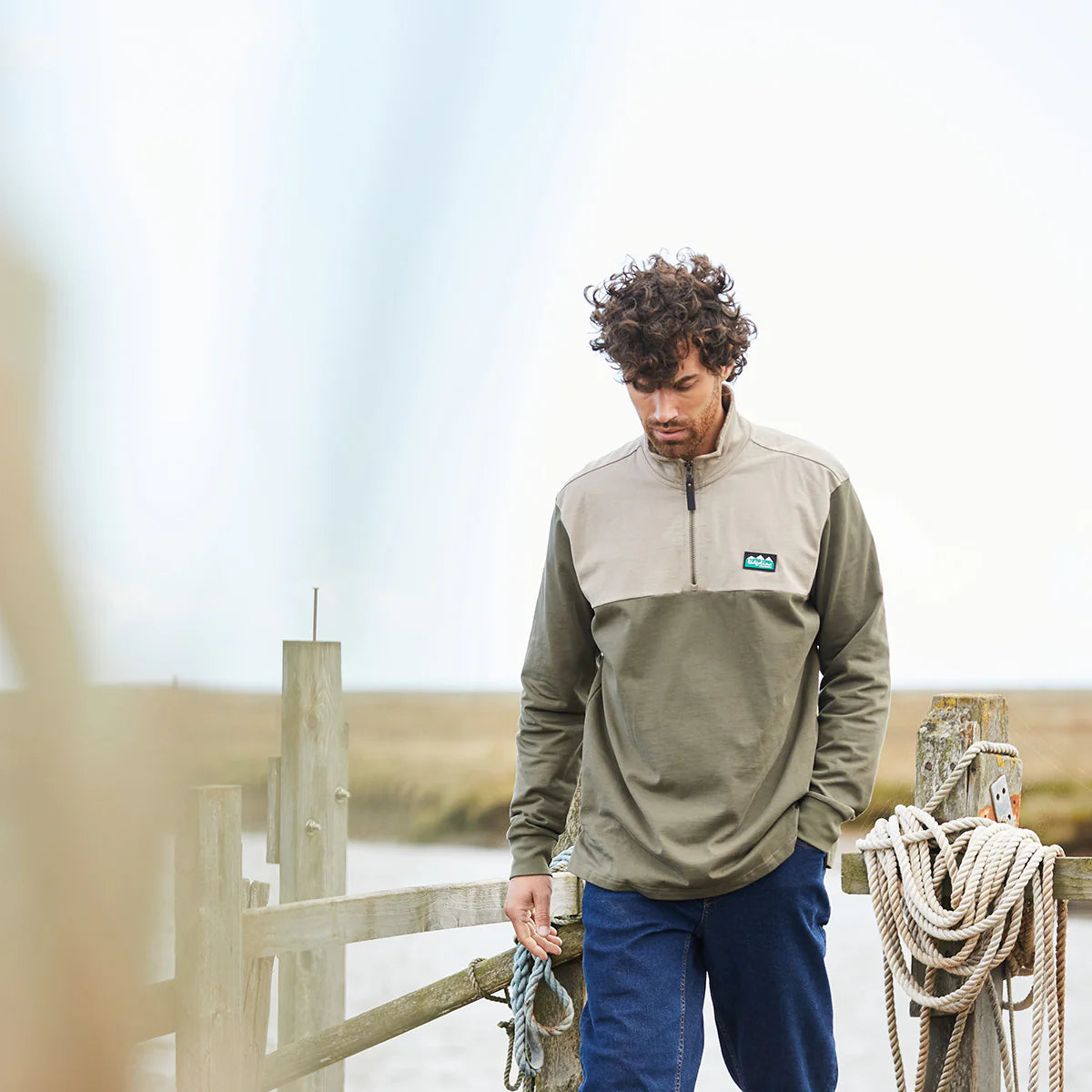 Ridgeline Men's Salthouse 1/4 Zip Top