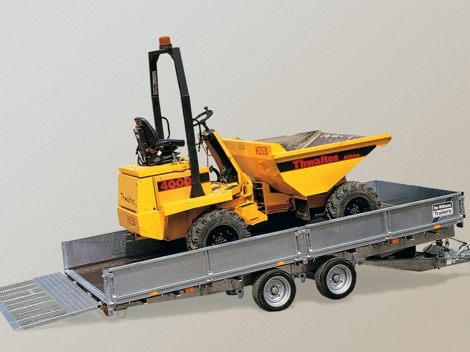 Ifor Williams CT167 Car Transporter Tiltbed Trailer with LEDs