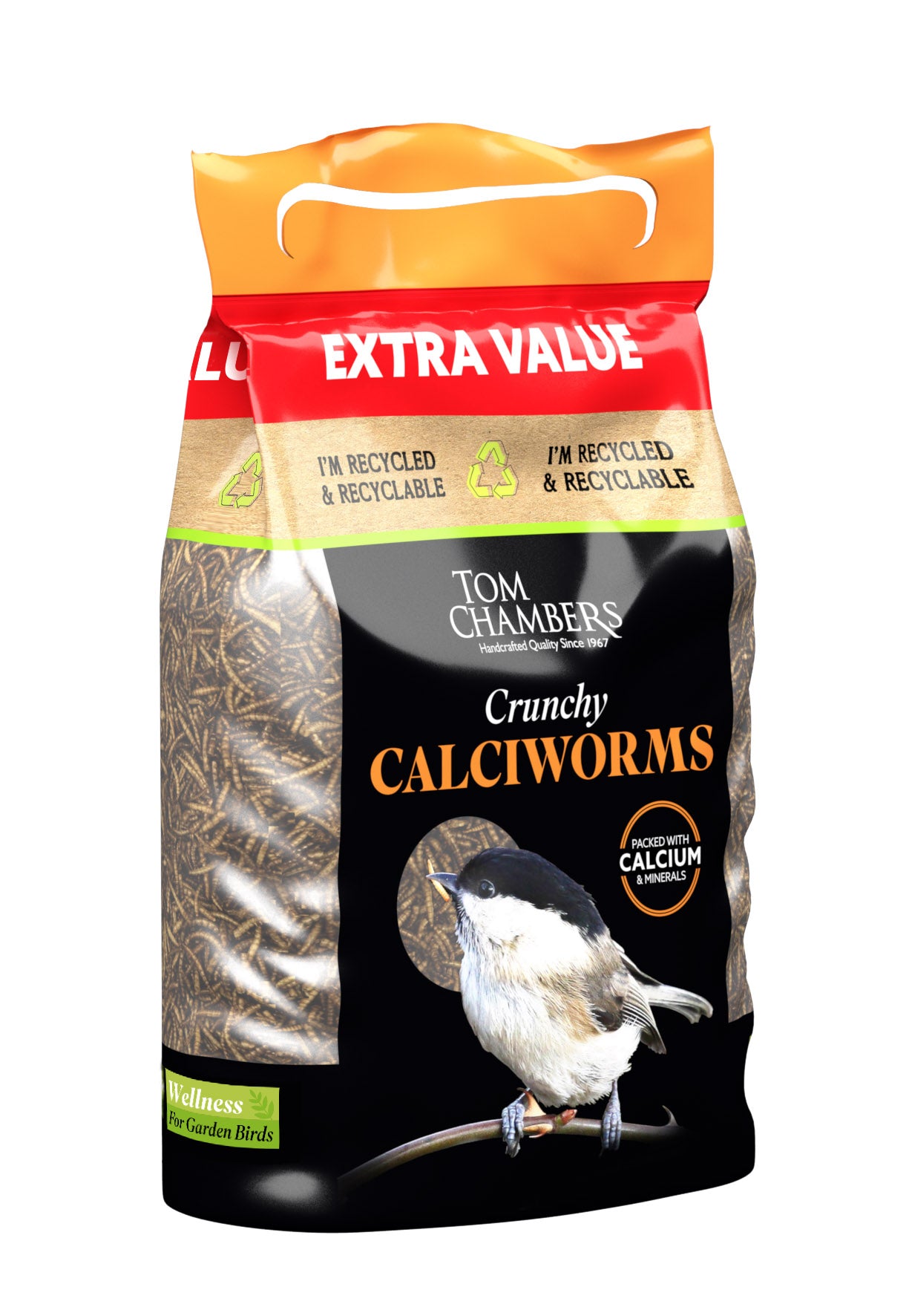 Tom Chambers Crunchy Calciworms 500g