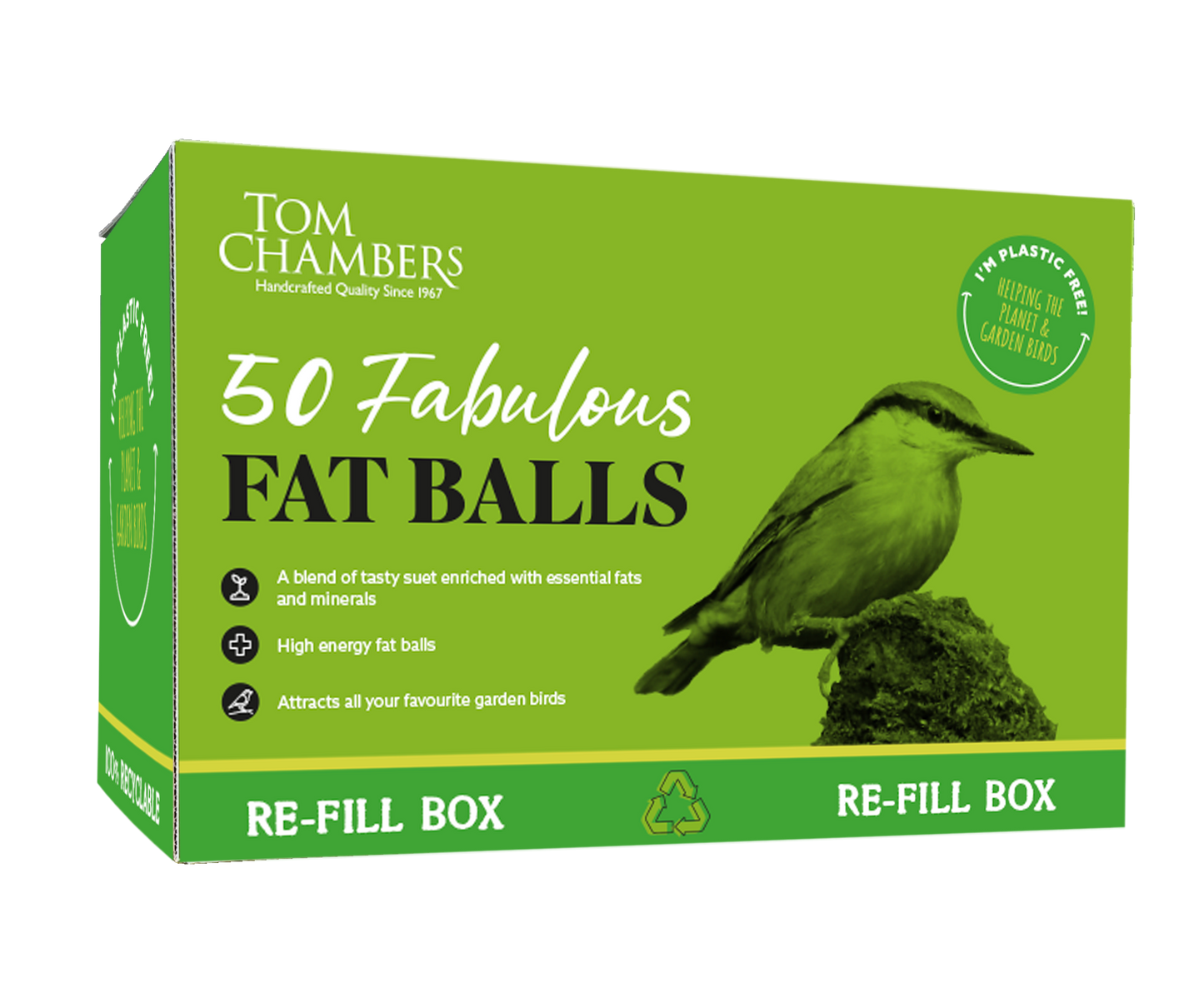 Tom Chambers Fabulous Fat Balls Box of 50