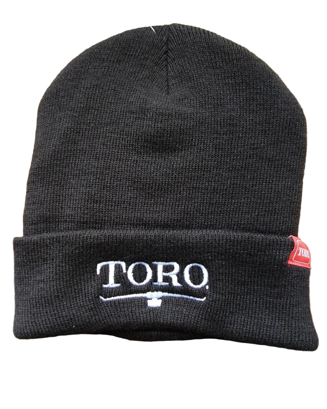 Official Toro logo beanie hat in black with embroidered logo on cuff.