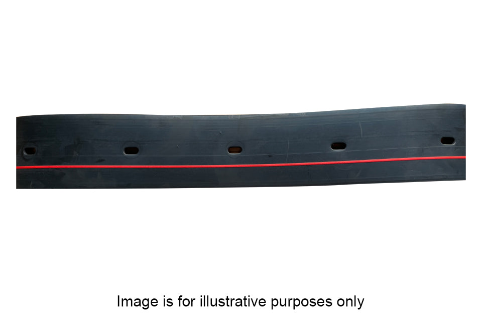 Dub'L-Lif Reversible Red Stripe Rubber Blade