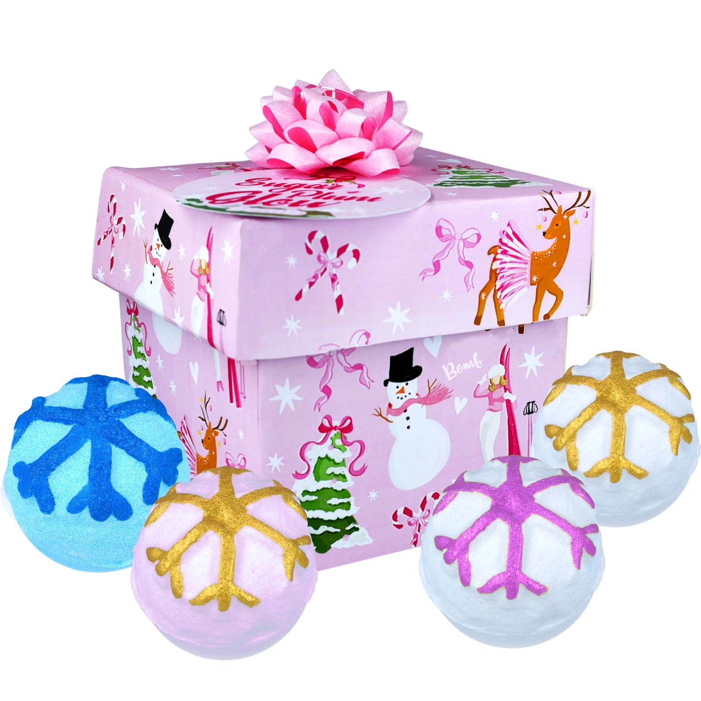 Bomb Cosmetics Sugar Plum Glow Gift Pack