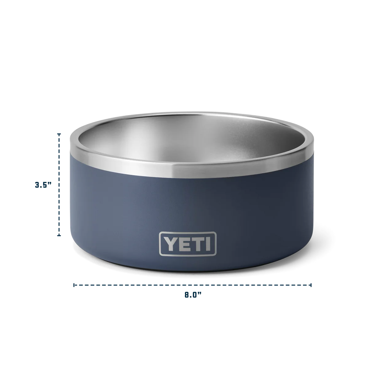 YETI Boomer 8 Dog Bowl - White