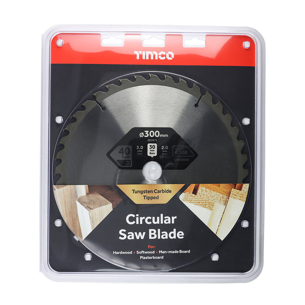 Timco Multi-Material TCT Circular Saw Blade - Fine to Medium