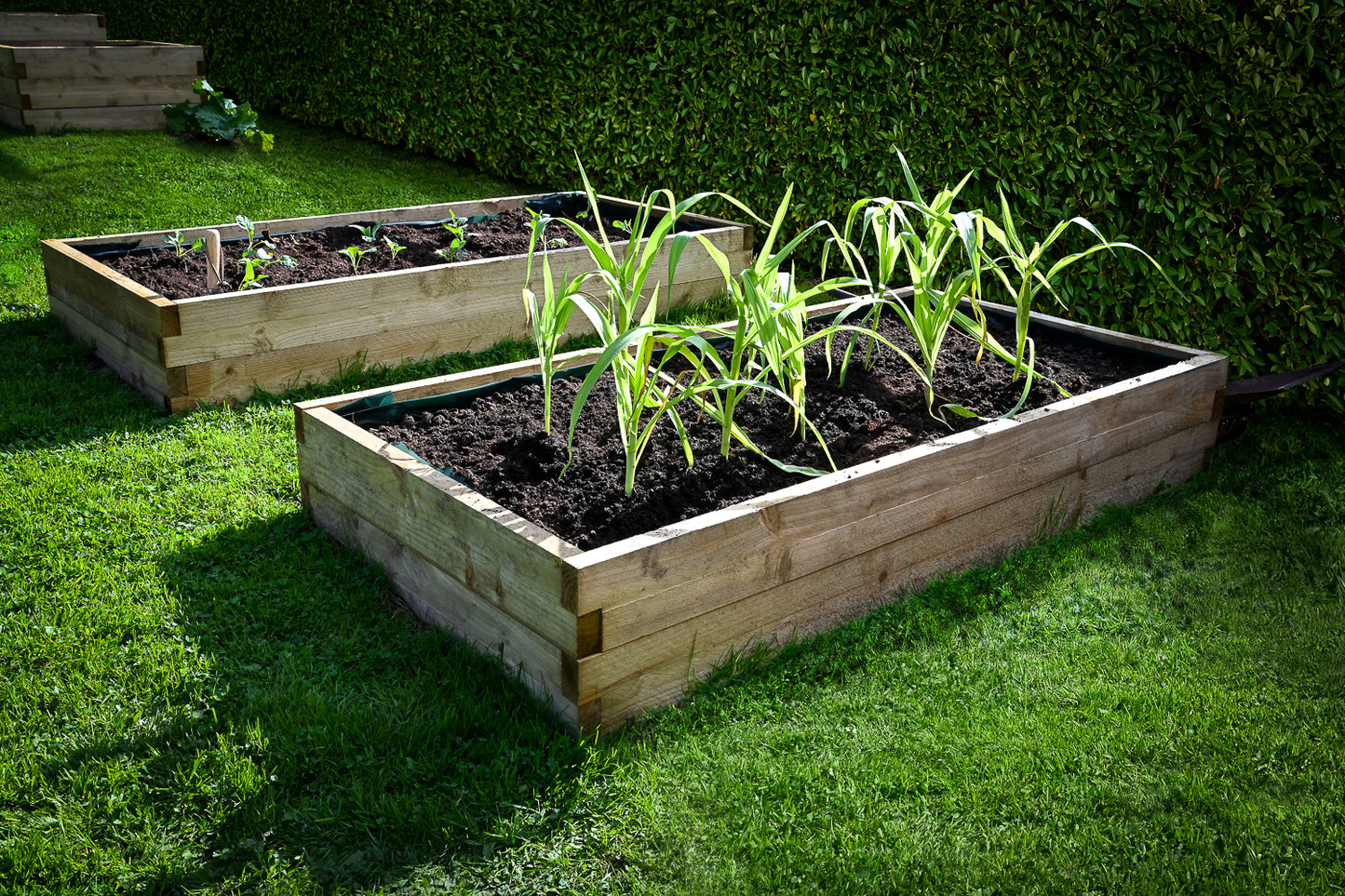 Forest Garden Caledonian Rectangular Raised Bed 90 x 180cm