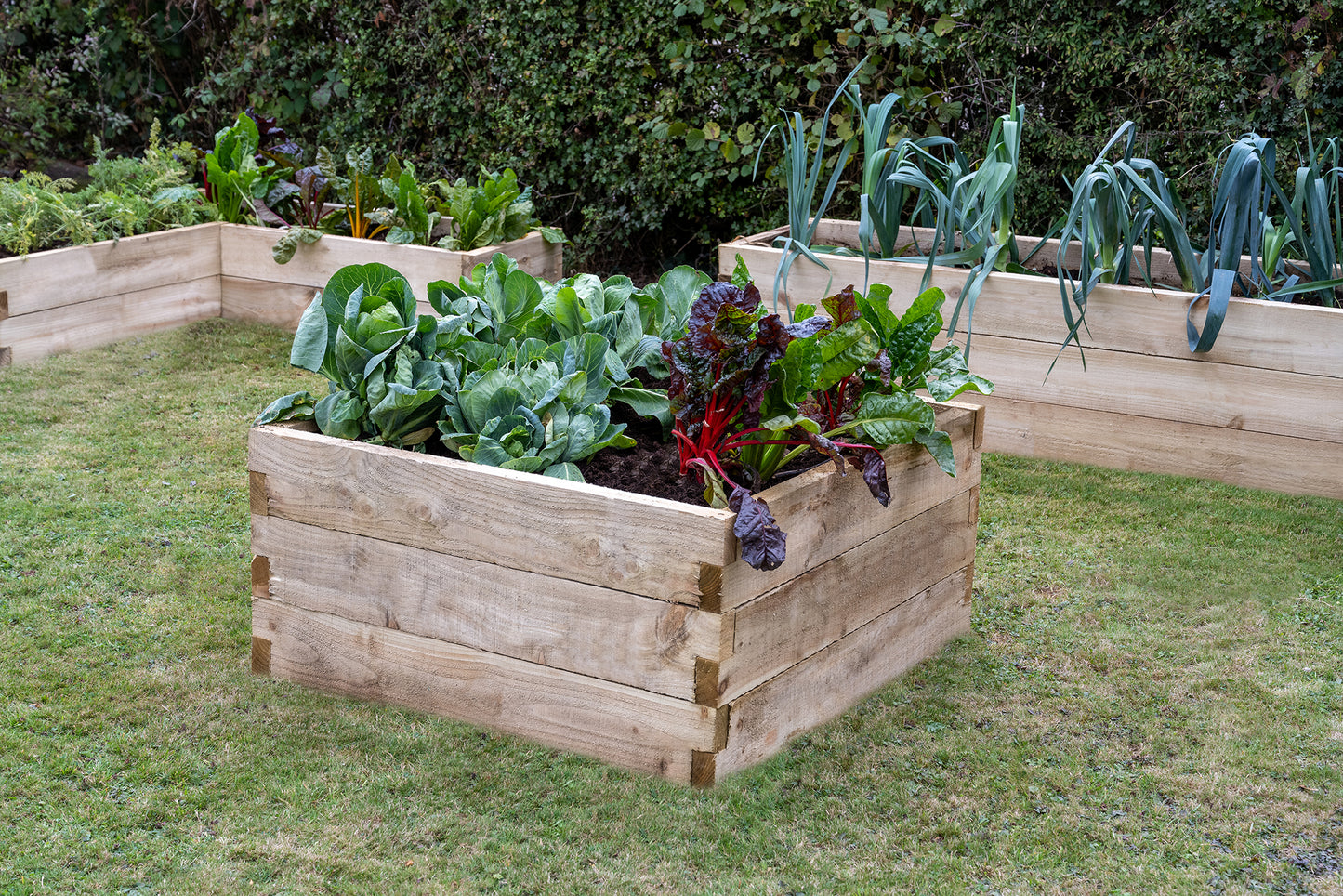 Forest Garden Caledonian Square Raised Bed 90 X 90cm