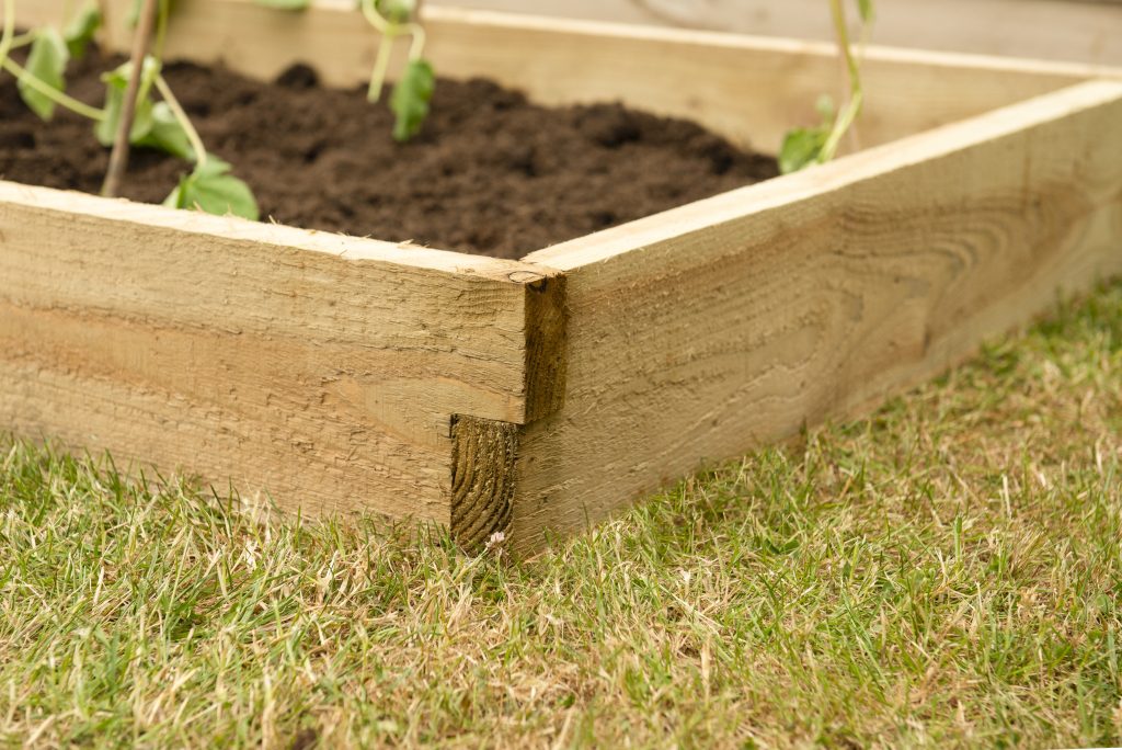 Forest Garden Caledonian Compact Raised Bed 90 X 90cm