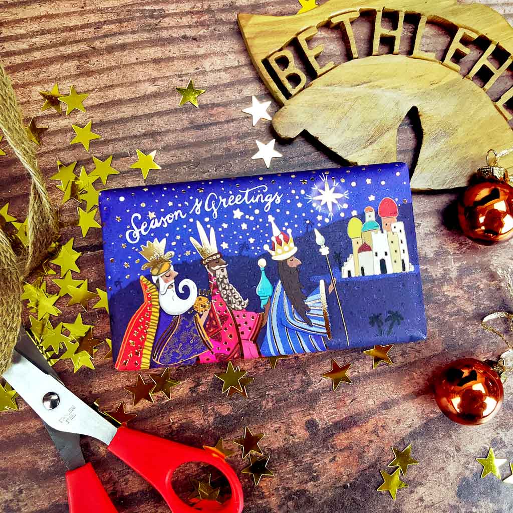 English Soap Company Three Kings Christmas Soap