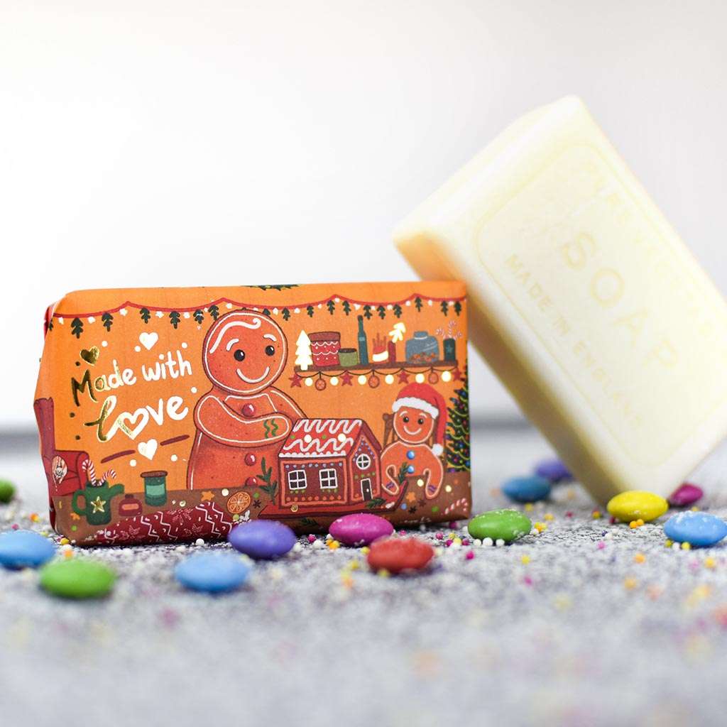 English Soap Company Christmas Gingerbread Soap 190g