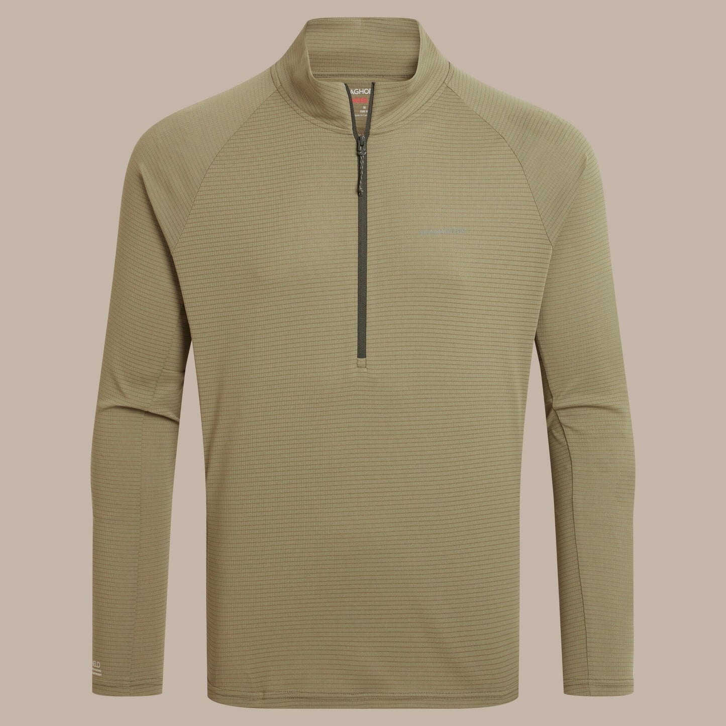 Craghoppers Men's NosiLife SolarShield+ Half Zip Top