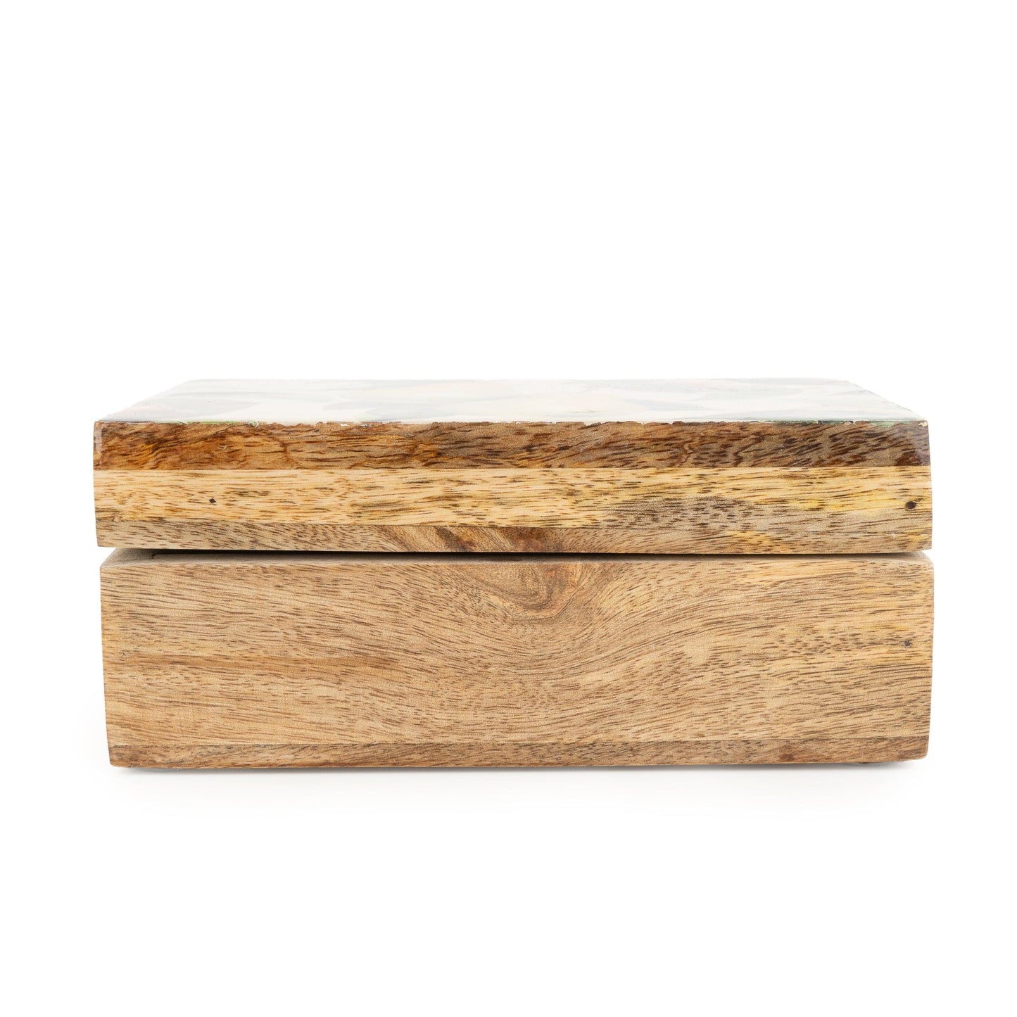 Candlelight Apples & Pears Mango Wood Trinket Box
