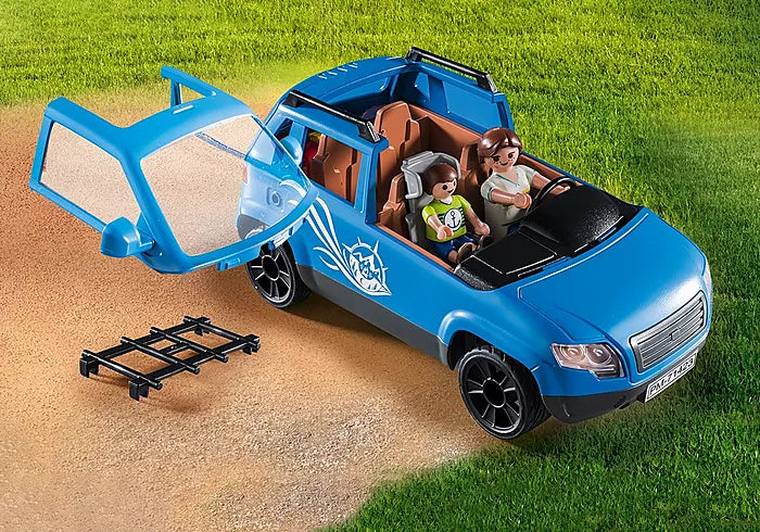 Playmobil Family Fun Caravan with Car