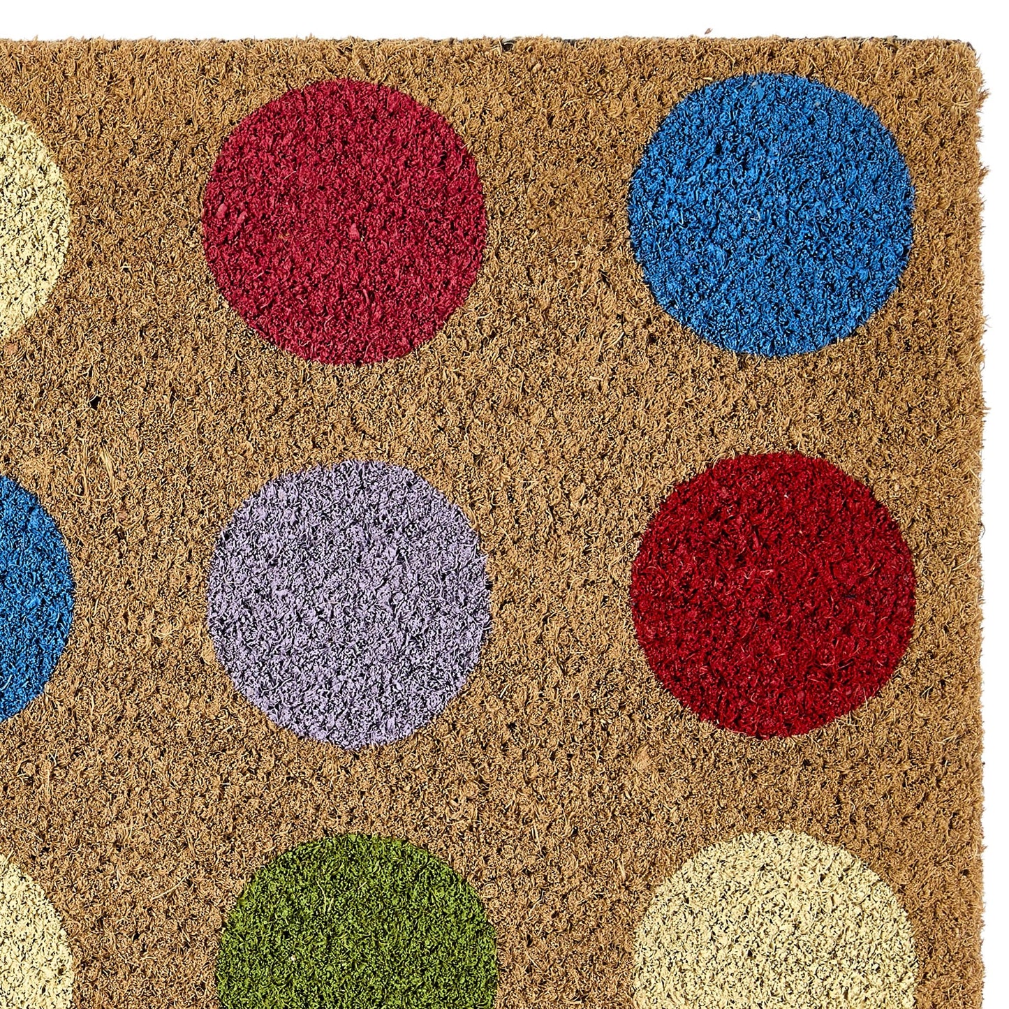 My Mat Spots Coir Insert Doormat
