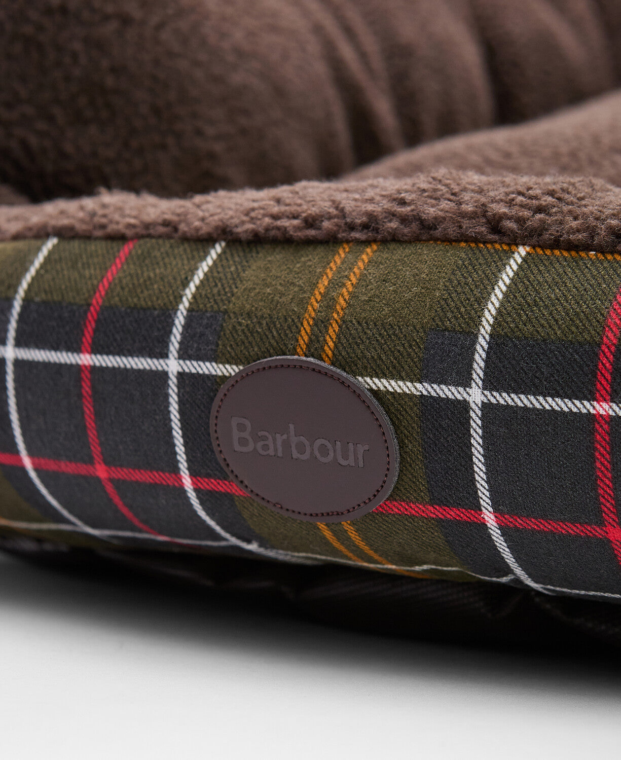 Barbour Classic Tartan Snuggle Dog Bed 35in