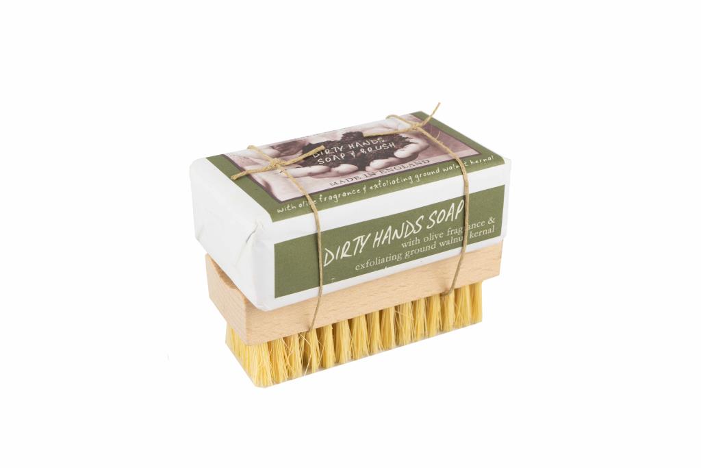 Sting in the Tail Dirty Hands Exfoliating Soap and Nail Brush