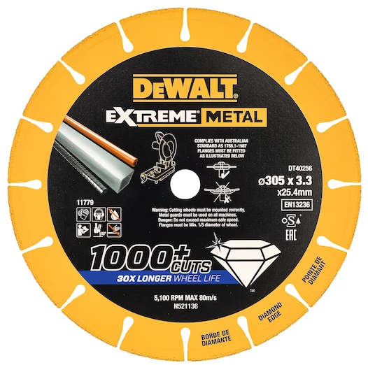 Dewalt Extreme Diamond Disc for Metal