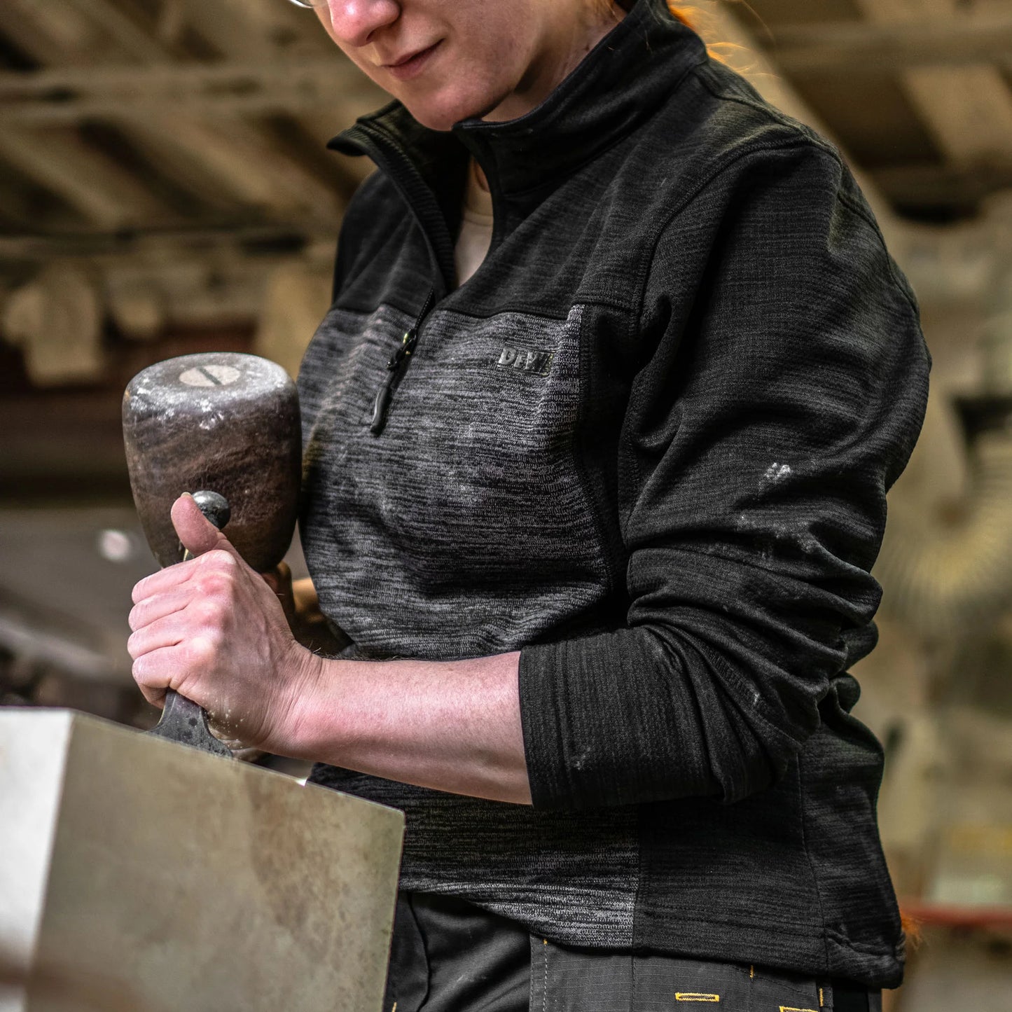 Dewalt Charlotte Ladies Long Sleeve Work Fleece