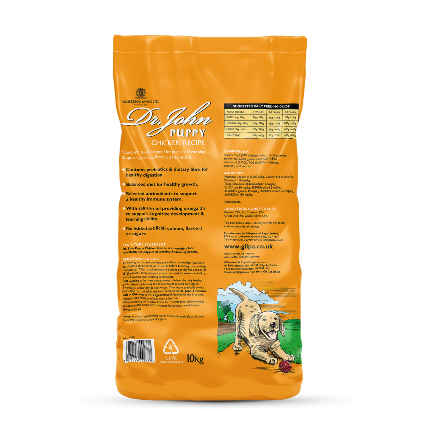 Dr John Puppy Food 2kg