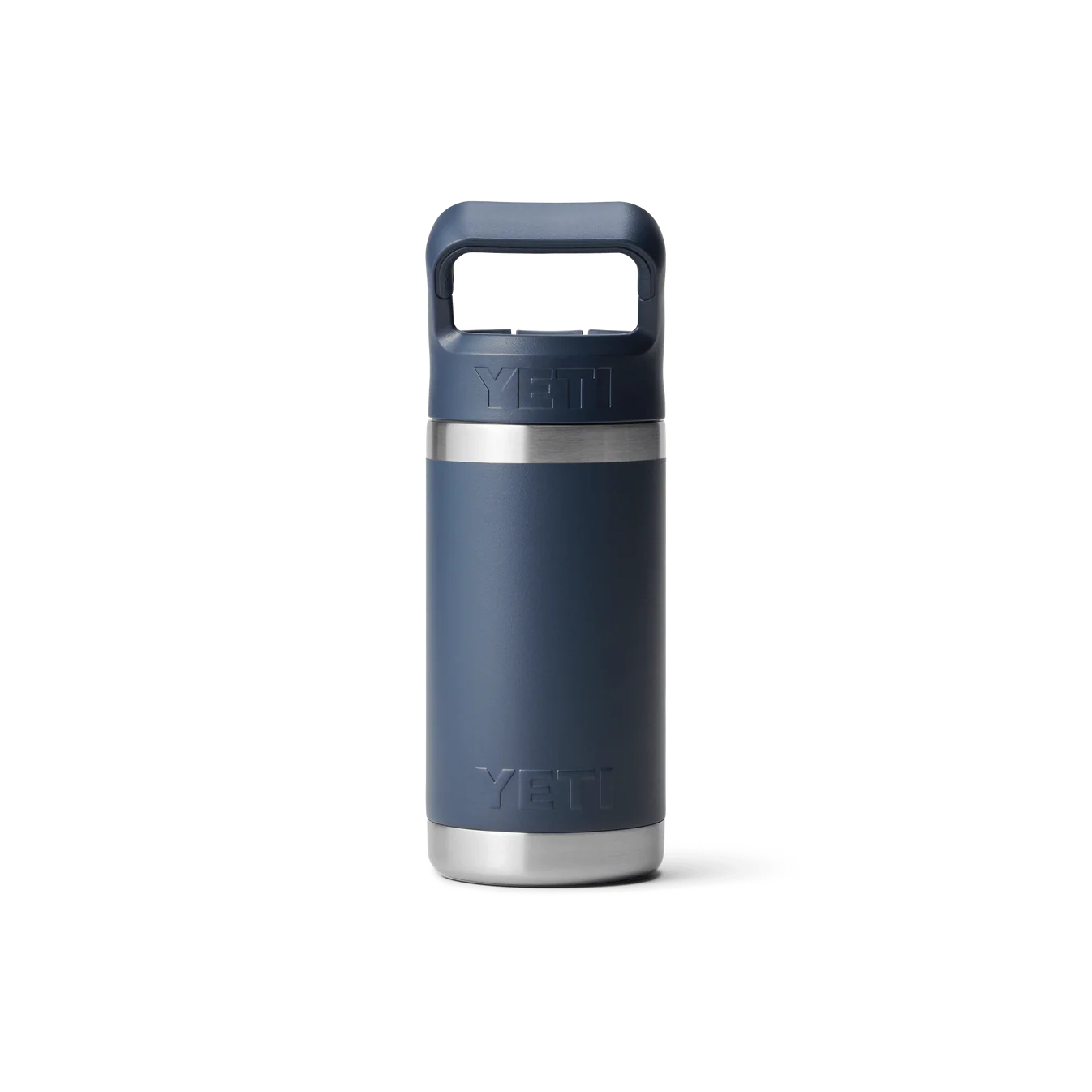 YETI Rambler Jr 12 oz (355ml) Kids' Bottle with Colour-Matched Straw Cap - Navy