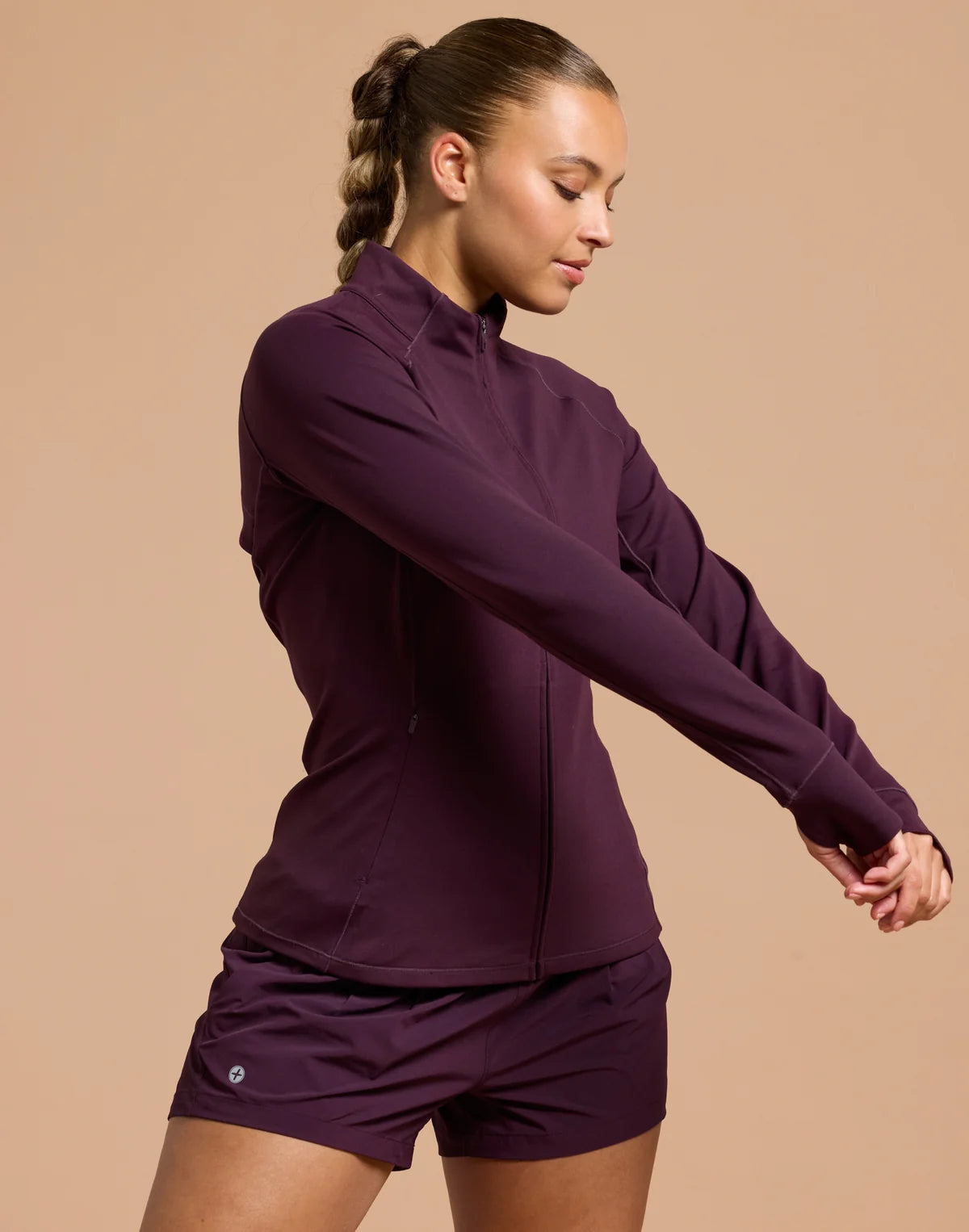 Gym + Coffee Relentless Full Zip Midlayer Activewear