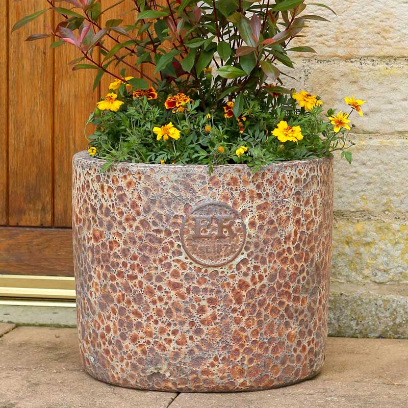 Errington Reay Elemental Rust Round Planter