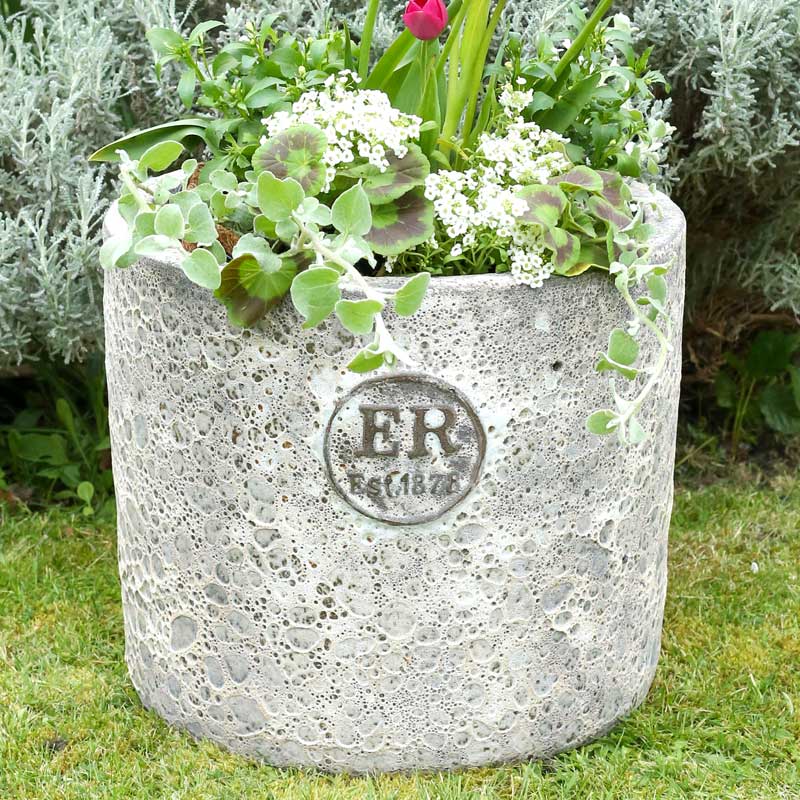 Errington Reay Elemental Quartz Round Planter