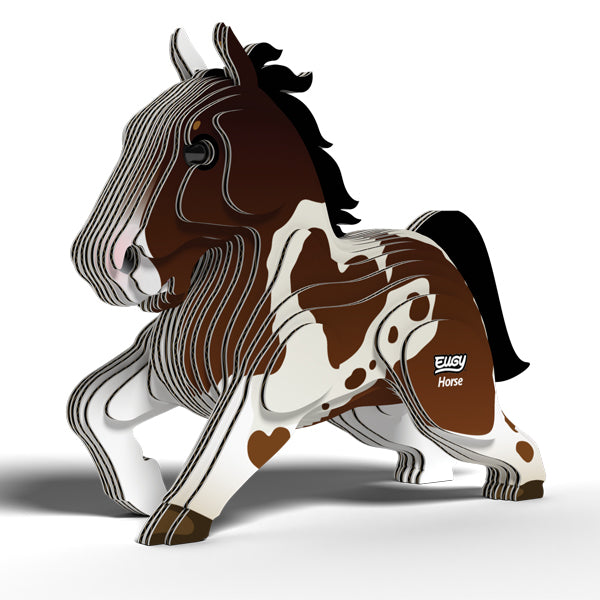 EUGY Horse 3D Card Model Kit
