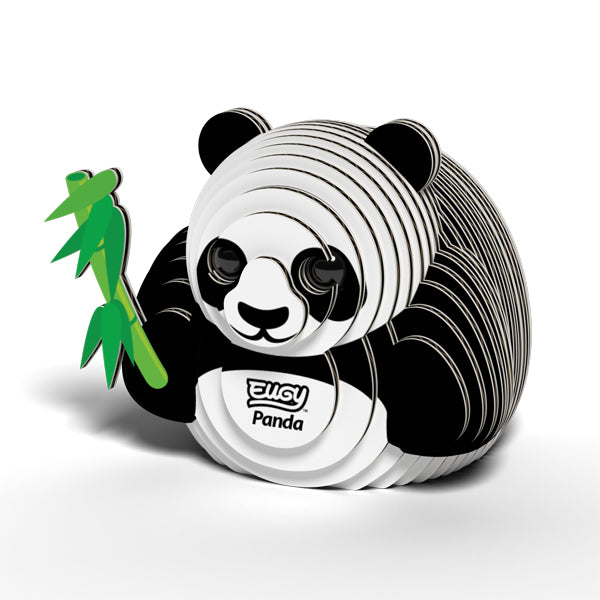 EUGY Panda 3D Card Model Kit