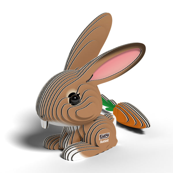 EUGY Rabbit 3D Card Model Kit
