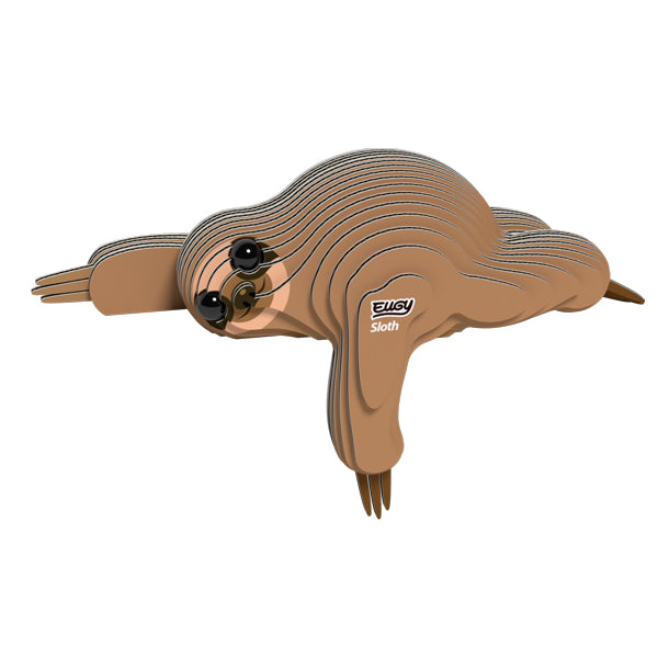 EUGY Sloth 3D Card Model Kit
