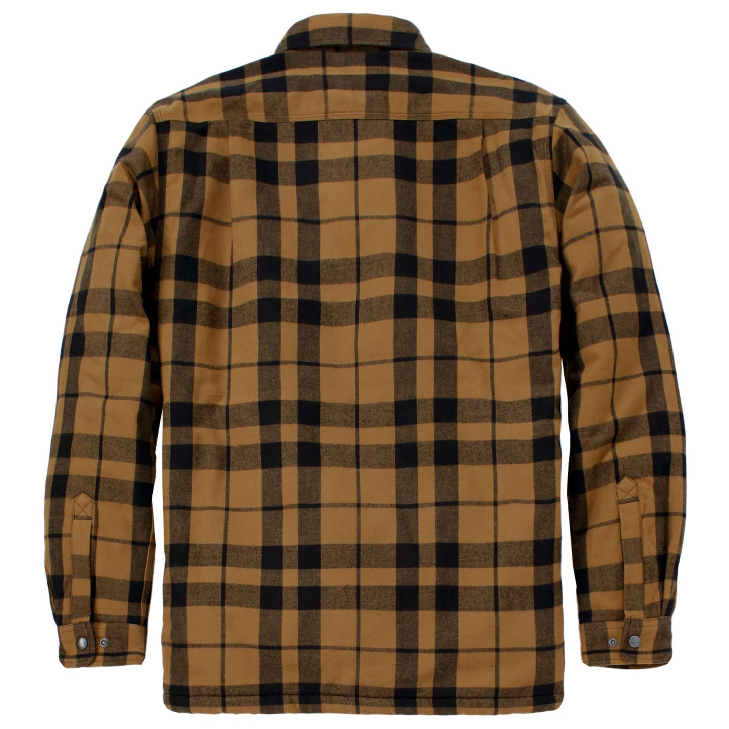 Carhartt Relaxed Fit Flannel Sherpa-Lined Shirt Jacket