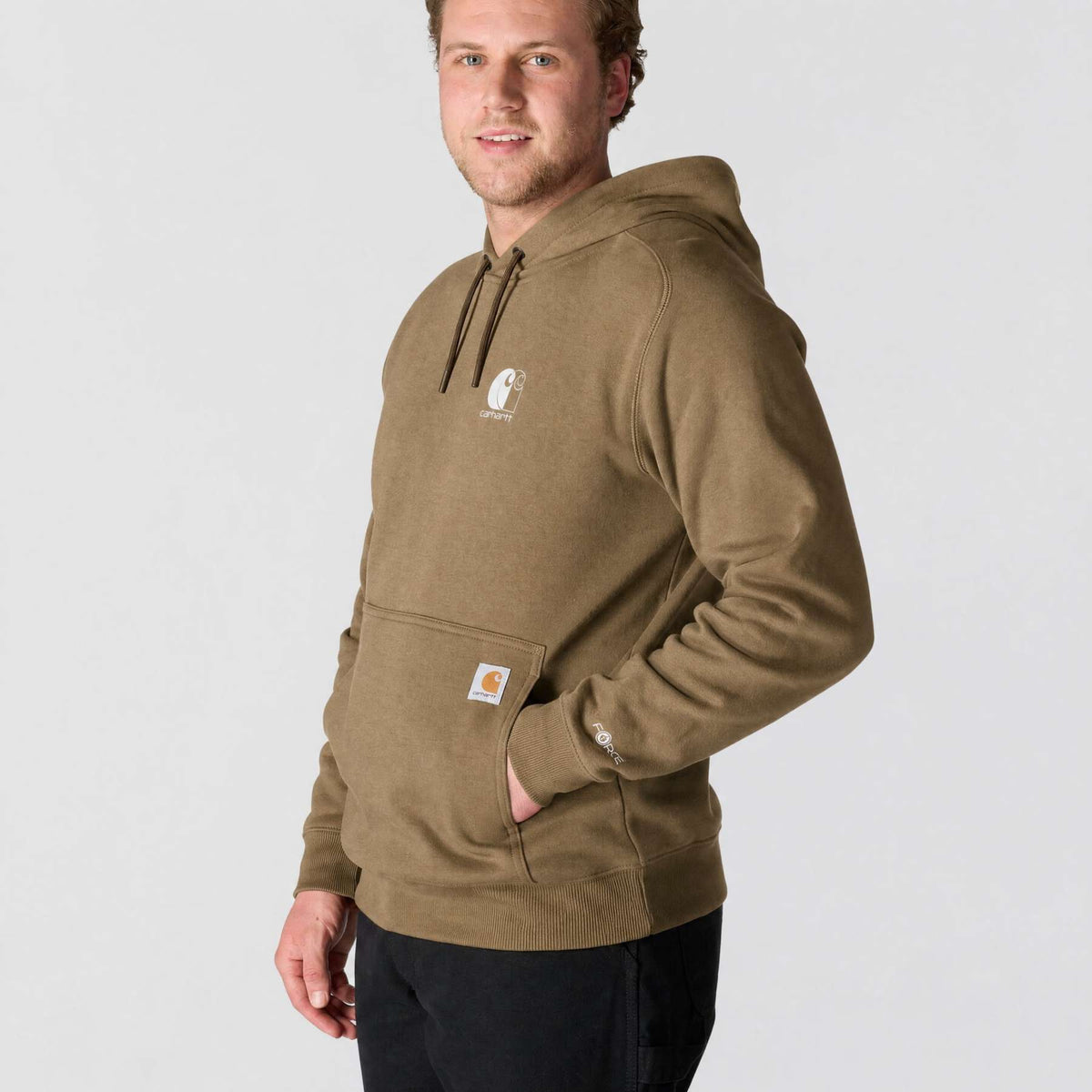 Carhartt Force Logo Hoodie Sweatshirt