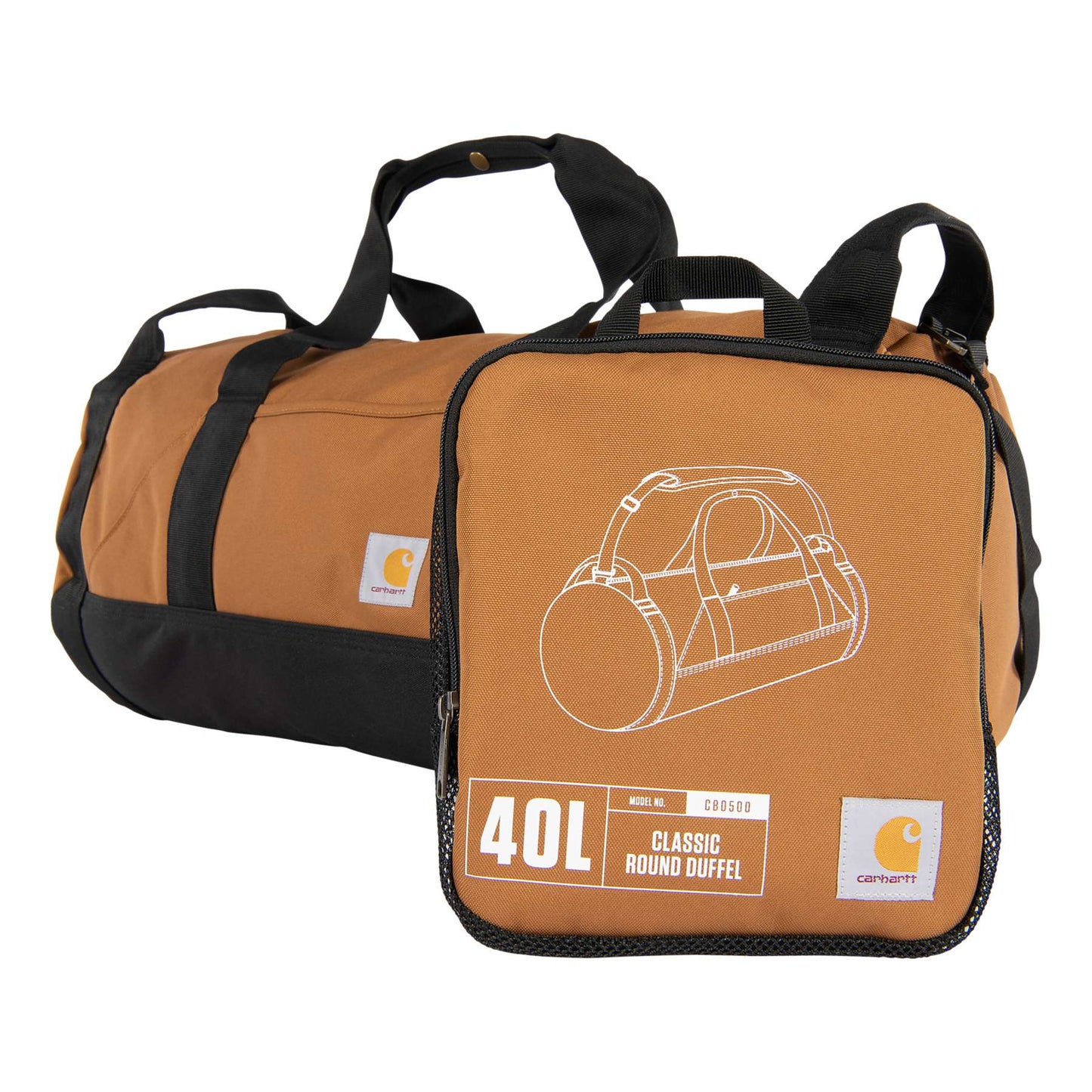 Carhartt 40L Classic Round Duffel Bag