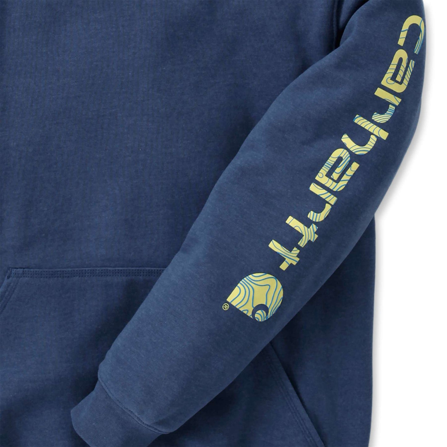 Carhartt Midweight Sleeve Logo Hooded Sweatshirt