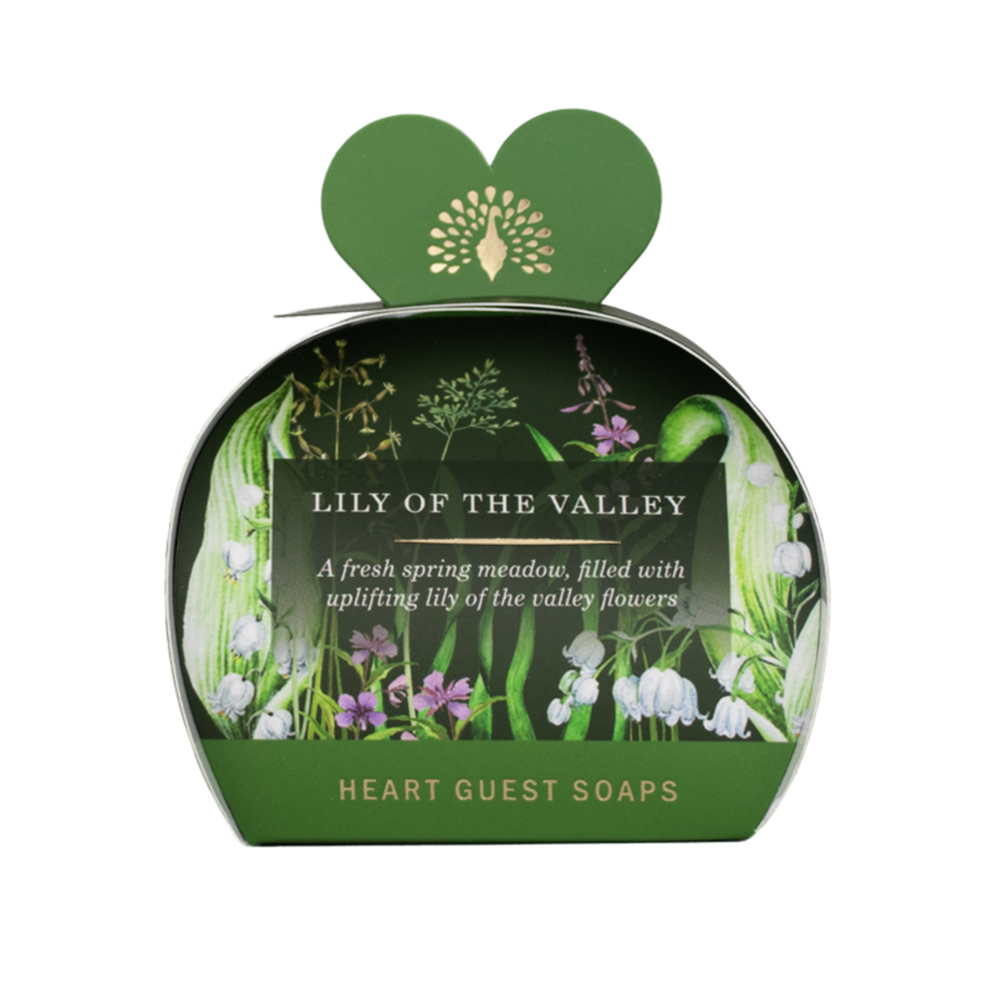 English Soap Company Lily Of The Valley Heart Guest Soaps