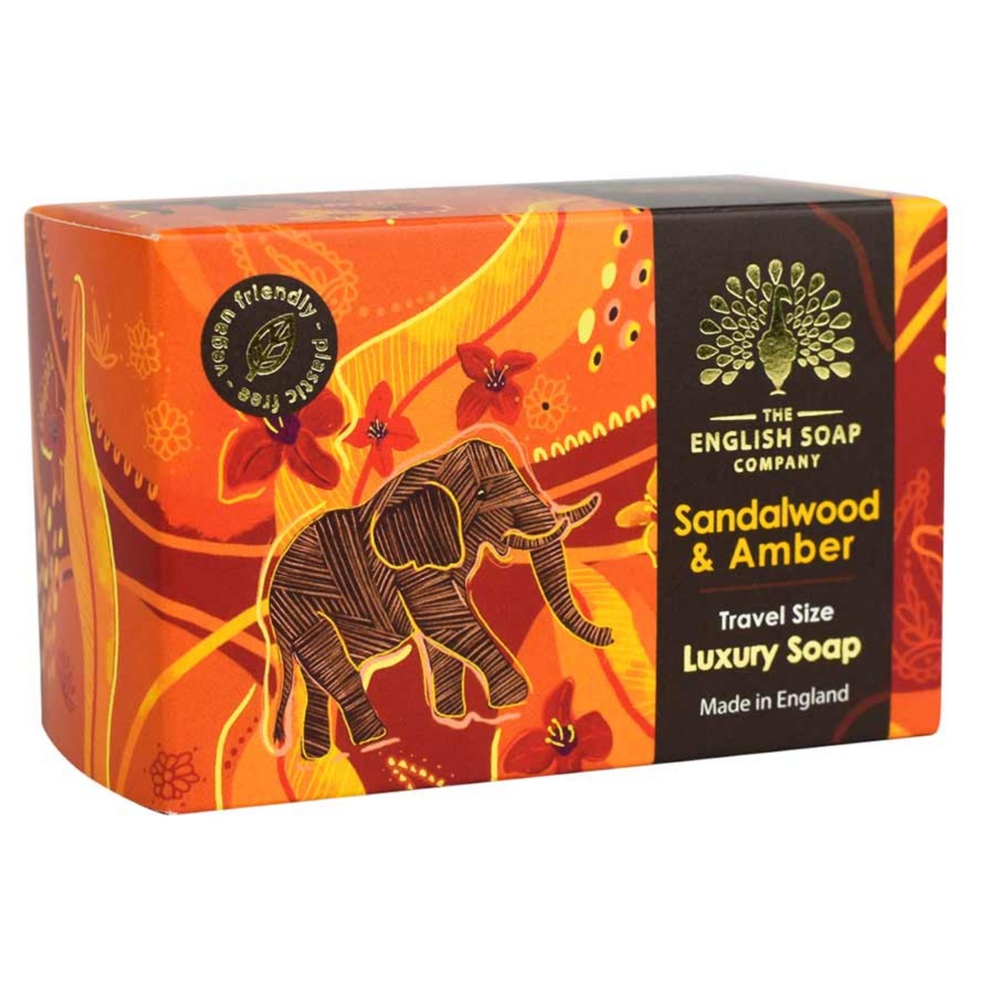English Soap Company Sandalwood & Amber Mini Travel Soap