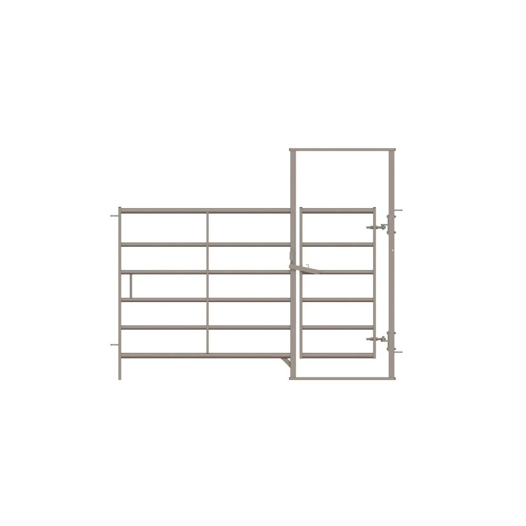Cattle Hurdle 3050mm 6 Rail with access gate
