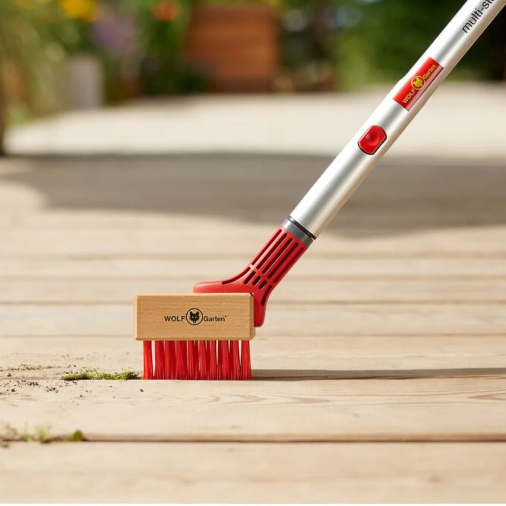 Wolf Garten Multi-Change Weeding Brush - Plastic