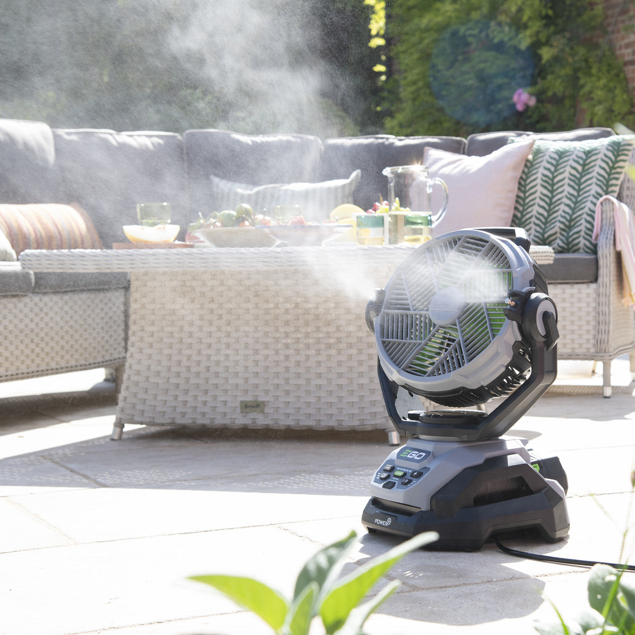 EGO FN1000E Misting Fan 25cm
