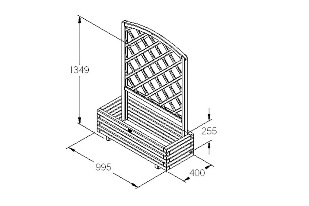 Forest Garden Toulouse Planter