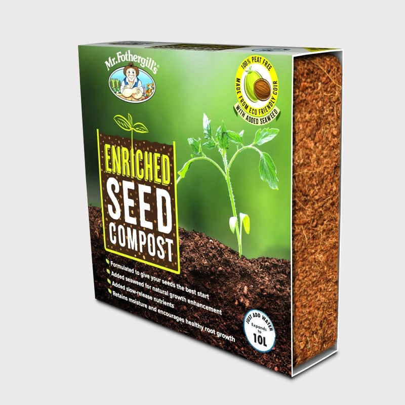 Fothergill’s Enriched Peat-Free Seed Compost 10L