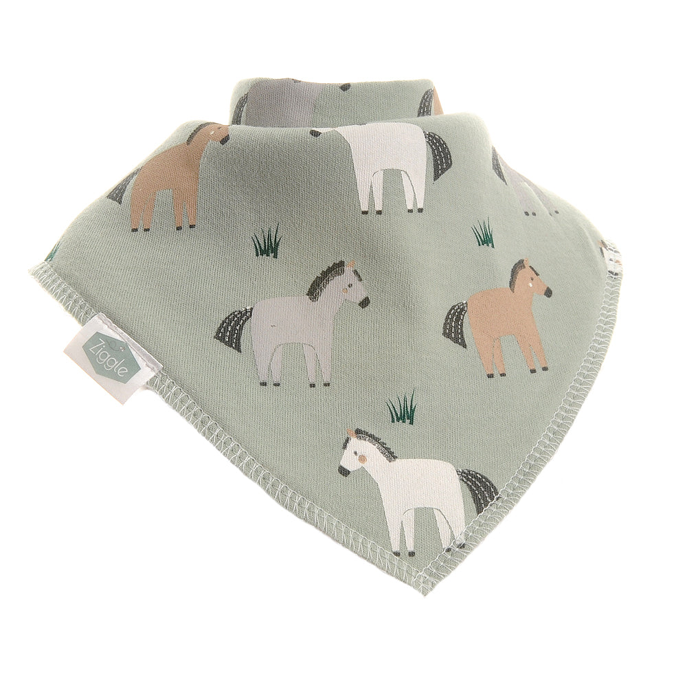 Ziggle - Horses Bib