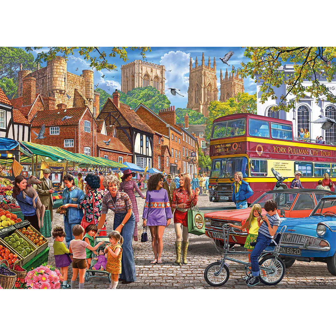 Gibsons York Market 1000Pc Puzzle