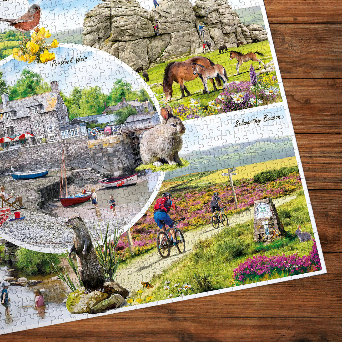 Gibsons Dartmoor & Exmoor 1000 Piece Jigsaw