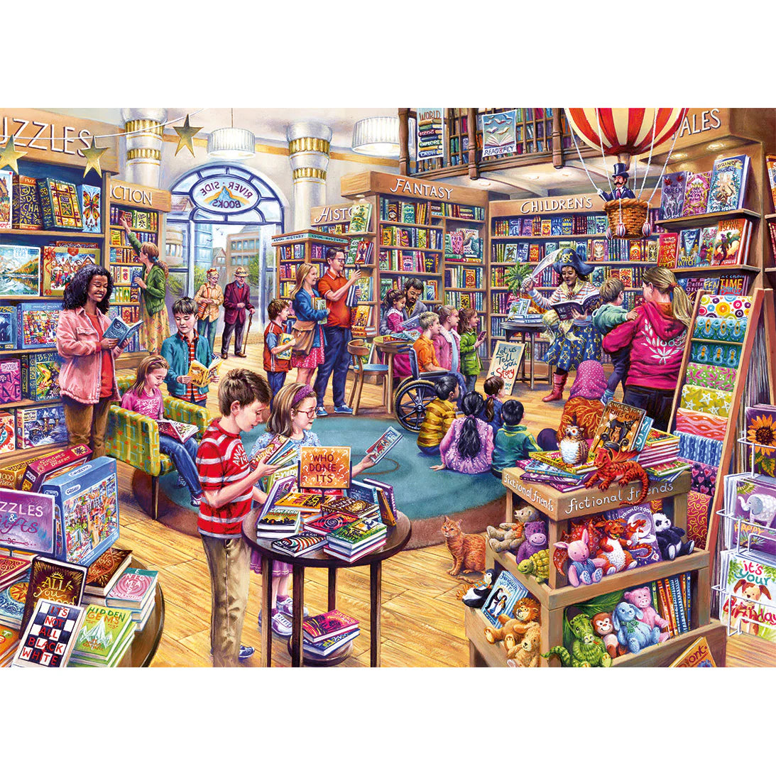 Gibsons Page Turners 1000 Piece Jigsaw