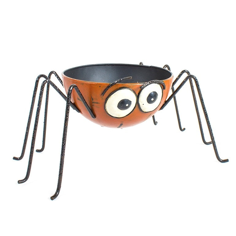 Heaven Sends - Metal Orange Spider Leg Bowl