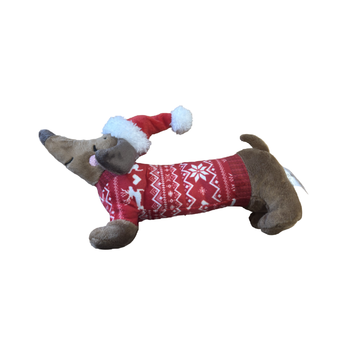 Dog Toy Christmas Best Sausage Dog