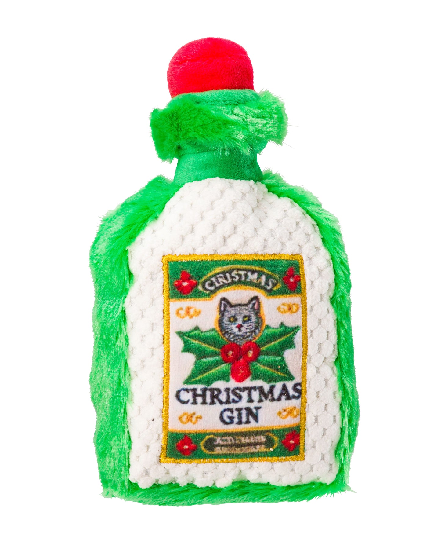 Cat Toy Christmas Gin Bopper