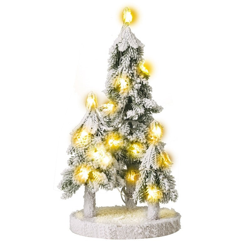 Heaven Sends Light Up Fir Tree Scene